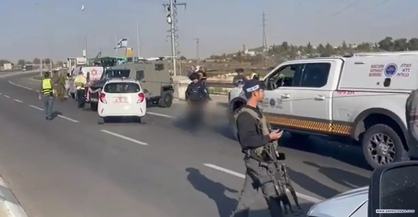 مقتل وإصابة 4 إسرائيليين بهجوم مزدوج في الضفة